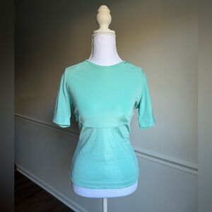Gucci Blue Jersey Top | Made in Italy | Size M | Rare